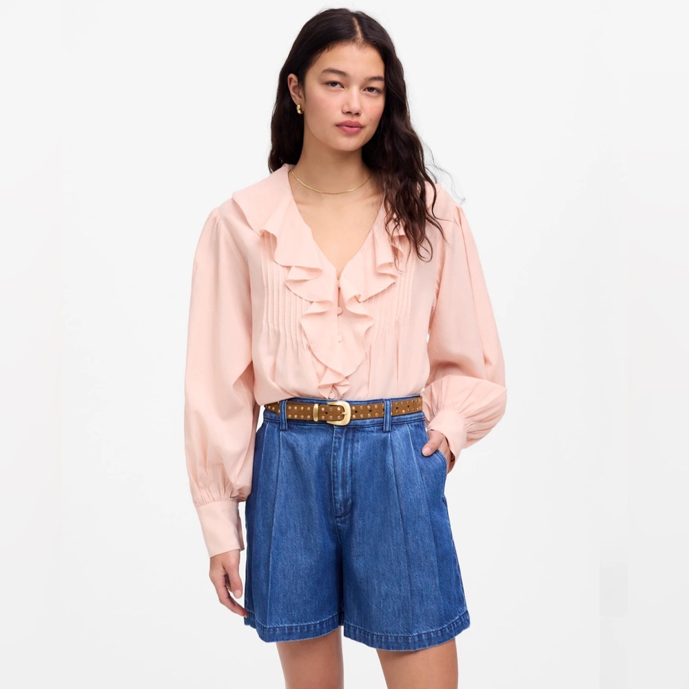 Madewell Harlow Wide Leg Shorts size 27